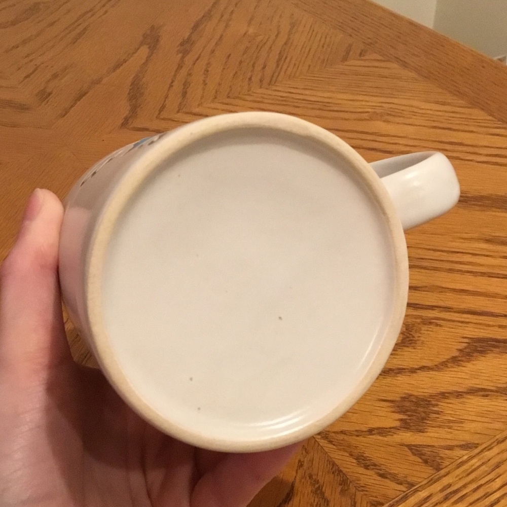 “Joy” Embossed Ceramic Christmas Mug - Picture 6 of 7